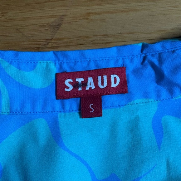 EUC STAUD’s Mini Honu Shirt Dress. Size S - Picture 4 of 9